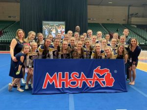 COMPETITIVE CHEER: Dominating effort: Stoney Creek, Rochester Adams finish 1-2 at Division 1 state finals